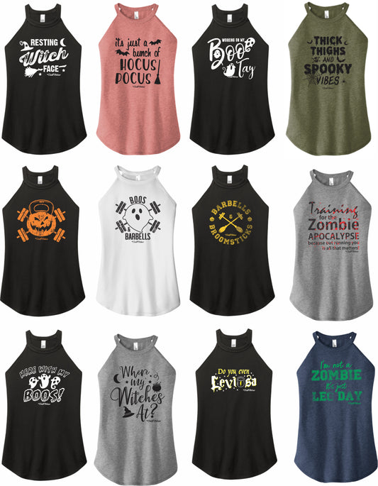 Halloween Rocker Tanks