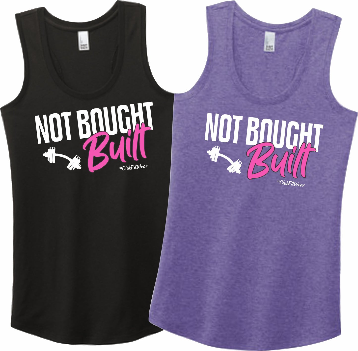 Not Bought Built - Premium Racerback Tank