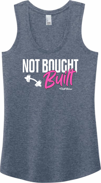 Not Bought Built - Premium Racerback Tank