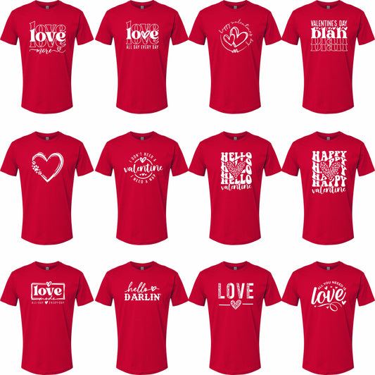 VALENTINES Unisex Tees 3