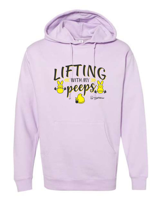 Lifting with my Peeps  - Hoodie